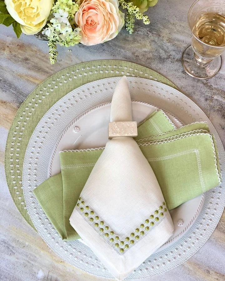 Yetoleyt Pearls - Antique Placemats (Set of 4)