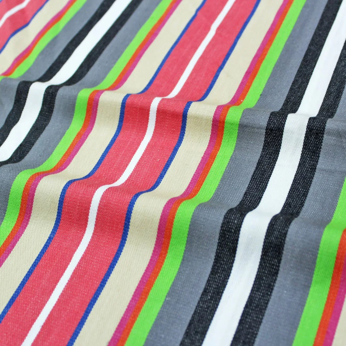 Yetoleyt Woven Cotton Stripes Tablecloth - Multicolor