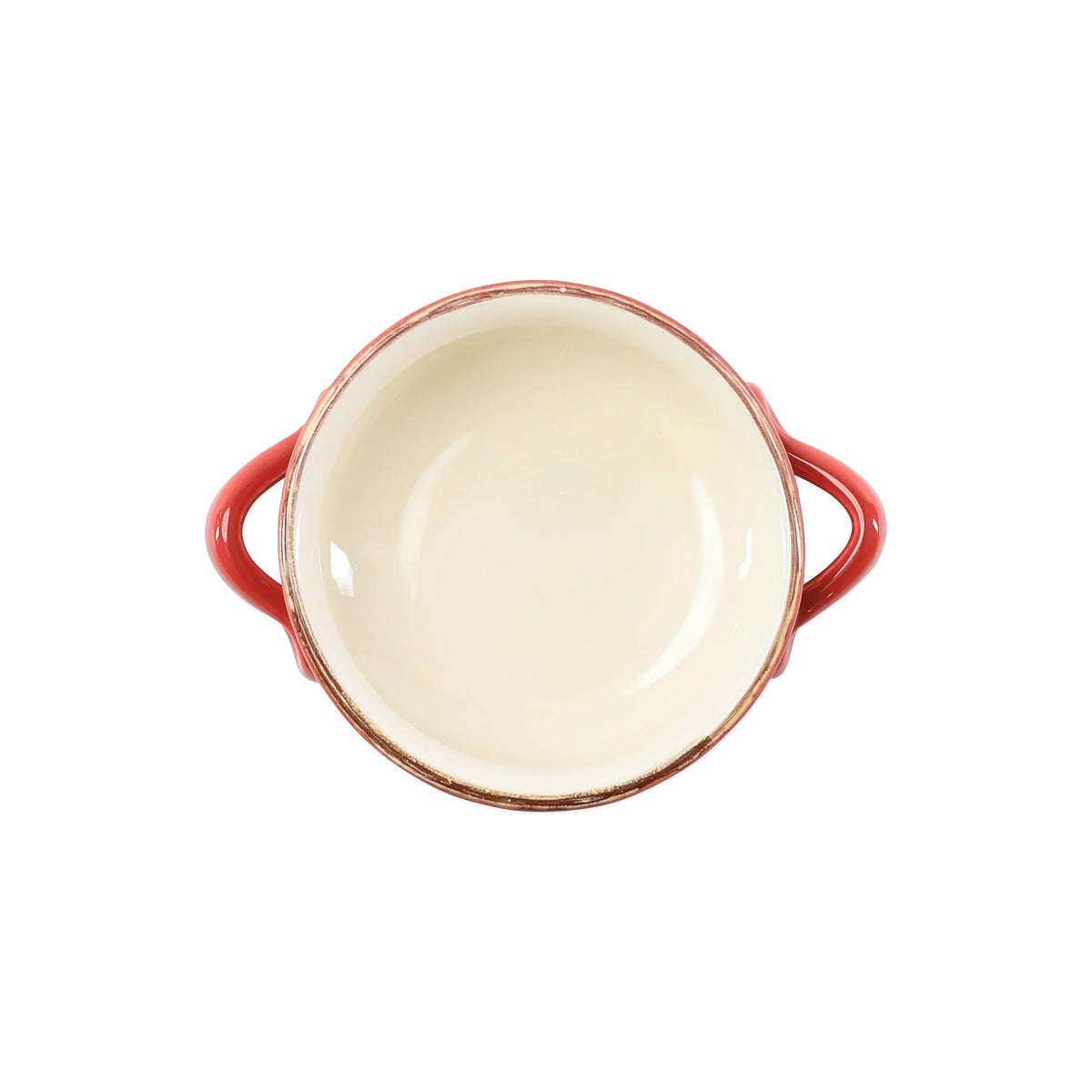 Yetoleyt Hearthline Small Handled Round Baker - Red