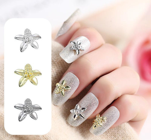 Starry nail art