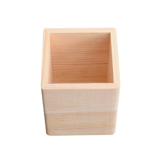 Creative Wooden Desk Pen Holder Organizer