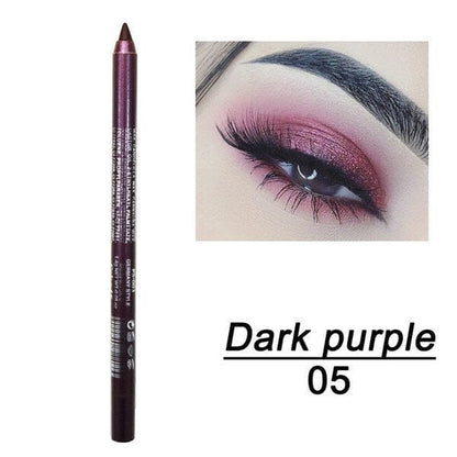 🔥Long‑Lasting Waterproof Eyeliner Pencil – 13 Vibrant Shades