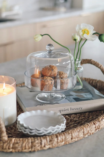 Yetoleyt Glass Cake Stand
