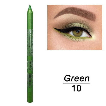 🔥Long‑Lasting Waterproof Eyeliner Pencil – 13 Vibrant Shades
