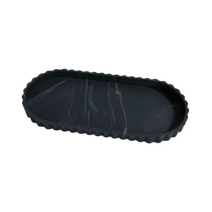 Silicone Oval Sink Storage Tray