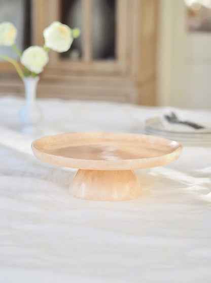 Yetoleyt Pink Resin Cake Plate