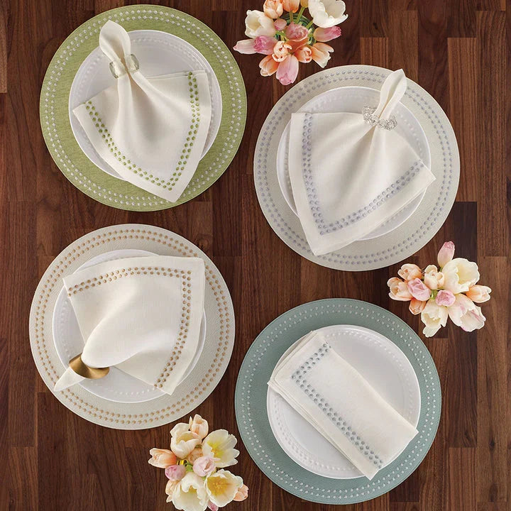 Yetoleyt Pearls - Antique Placemats (Set of 4)
