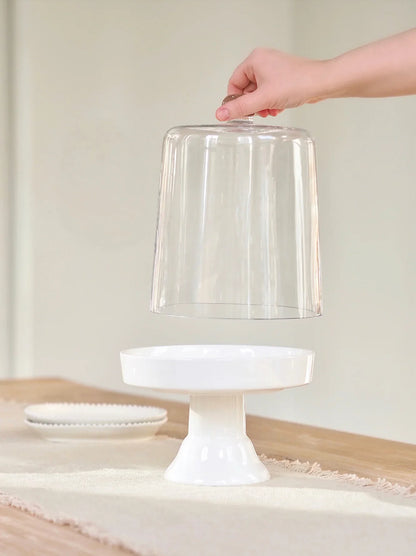 Yetoleyt Mini Dessert Pedestal w/ Cloche