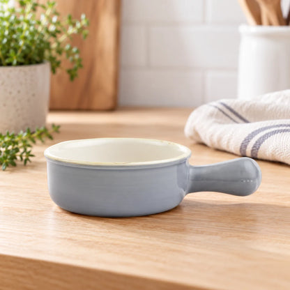 Yetoleyt Hearthline Small Round Baker with Handle - Gray