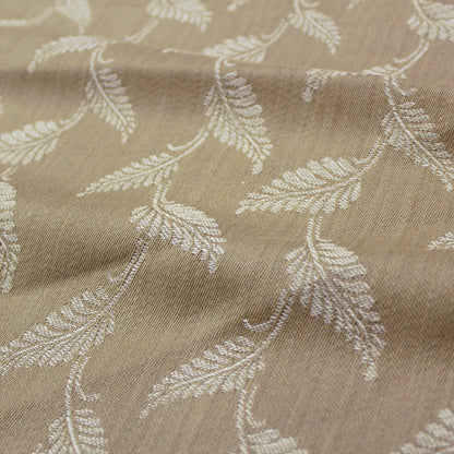 Yetoleyt Woven Cotton Floral Tablecloth - Brown