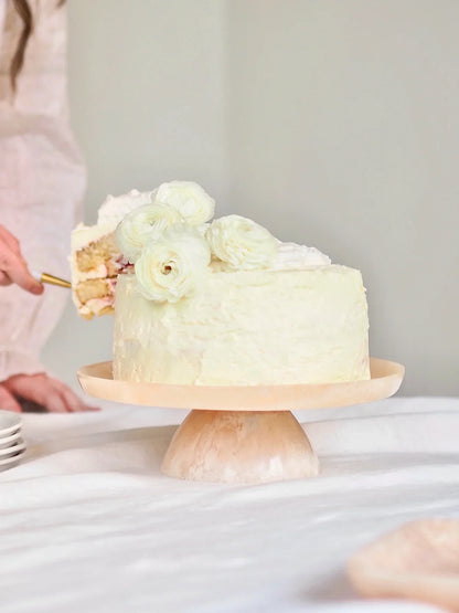 Yetoleyt Pink Resin Cake Plate