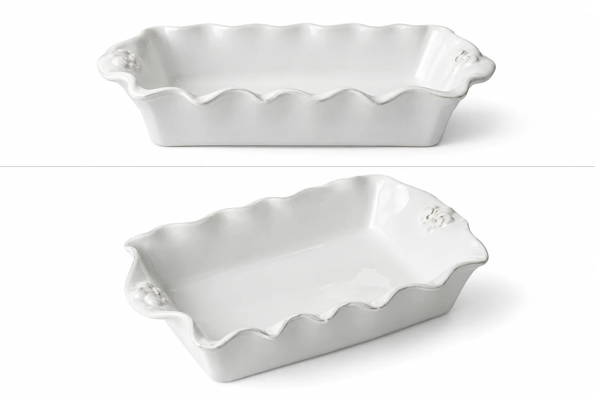 Yetoleyt Hearthline Fleur-de-Lis Rectangular Casserole