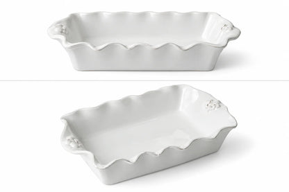 Yetoleyt Hearthline Fleur-de-Lis Rectangular Casserole