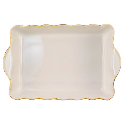 Yetoleyt Hearthline Large Rectangular Baker - White