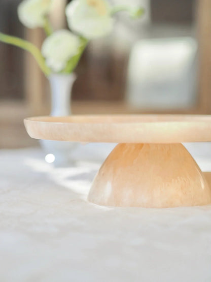 Yetoleyt Pink Resin Cake Plate