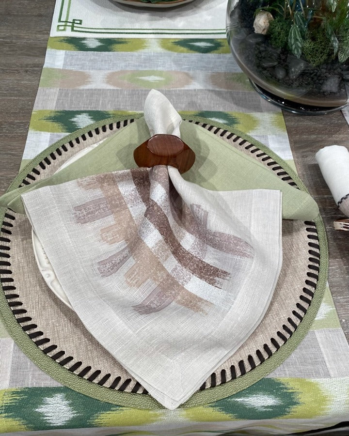 Yetoleyt Whipstitch Placemats (Set of 4)