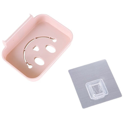 Smiley Wall Mounted Drain Soap Holder