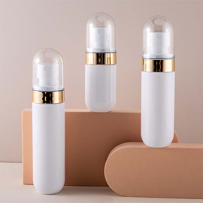 Continuous Mist Lotion Bottle Gold Rim