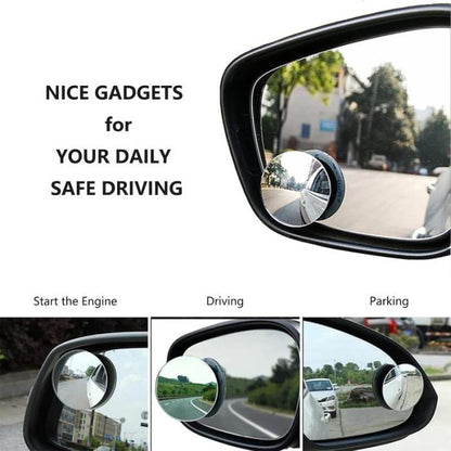【🔥70%OFF Today】 Luxparlora™ Patent 💞Heart-shaped  Cars Blind Spot Rearview Mirror🚗, ✇360° Rotatable Field of View, 🚘Convex Wide-angle HD Crystal Glass Waterproof Durable Traffic Safety blind  spot - 2 side mirror explore
